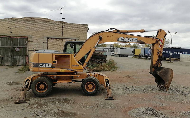Экскаватор Case WX185
