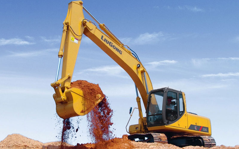 Гусеничный экскаватор LIUGONG CLG225C